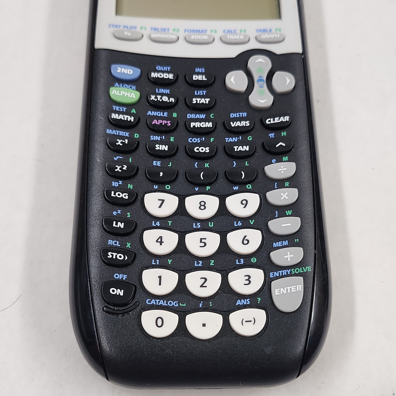 Texas Instruments TI-84 Plus Graphing Calculator With Cover Tested And Working