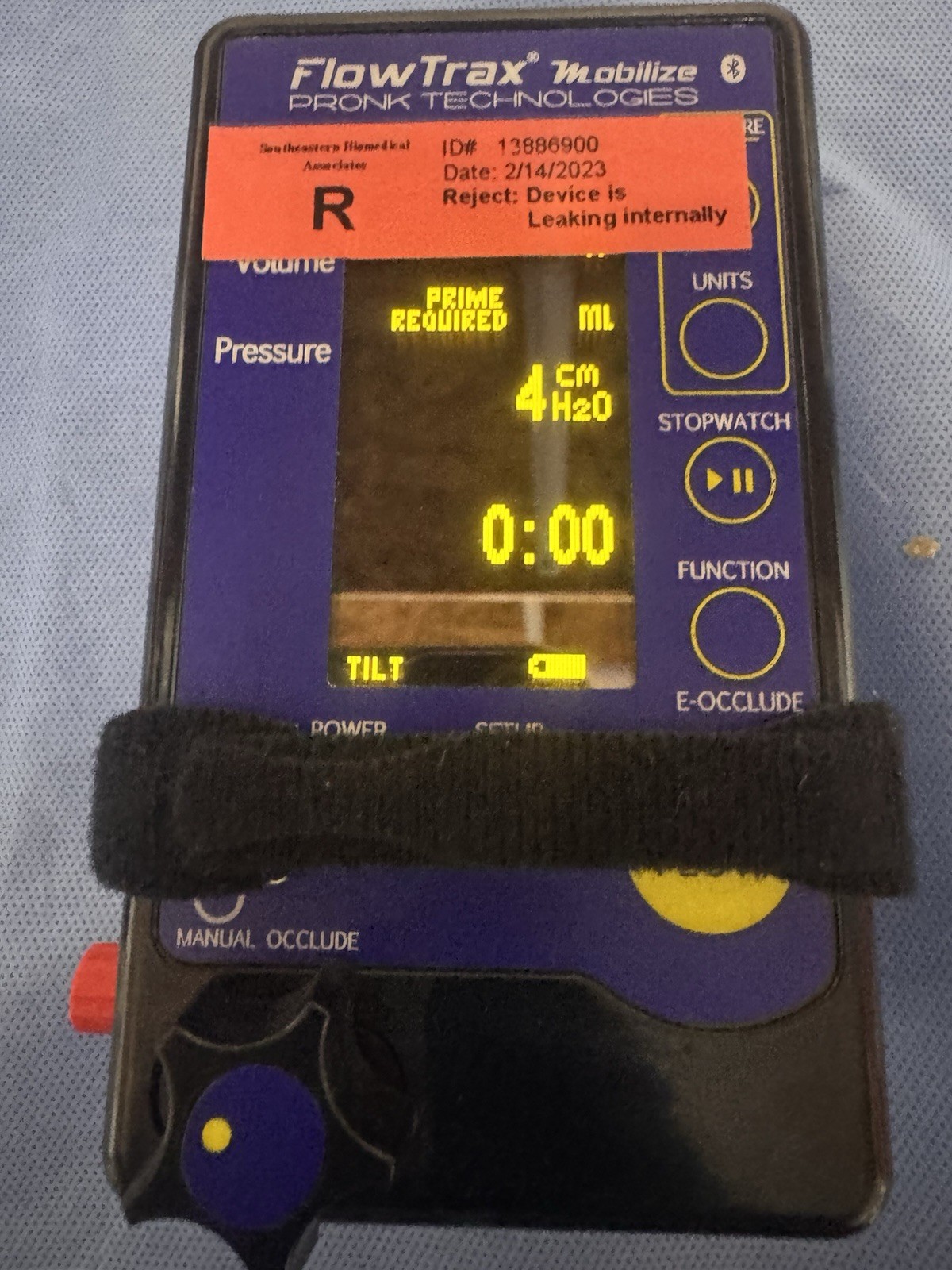 Pronk Technologies FlowTrax Mobilize FT-2-M, Analyzer. Untested