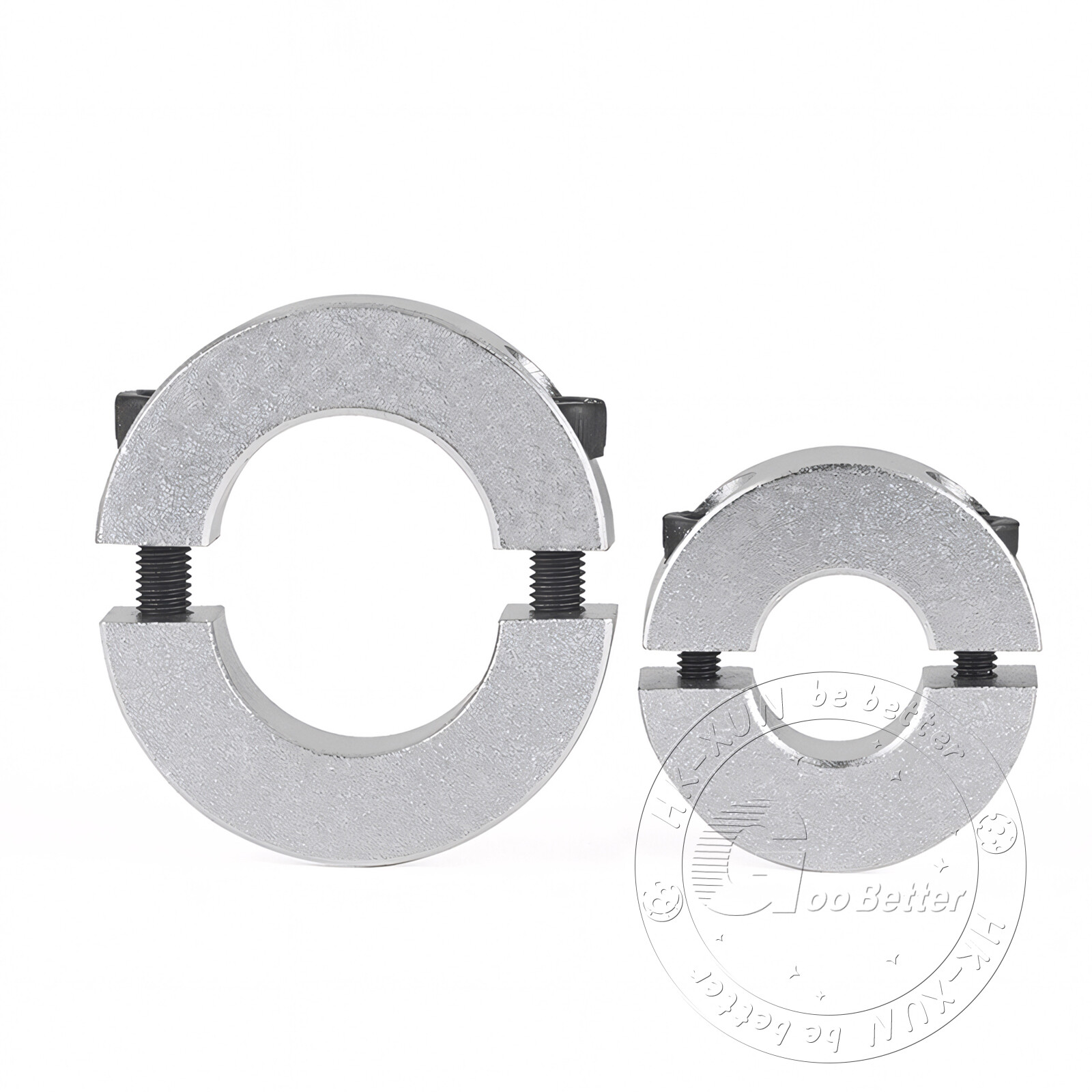 Aluminum Alloy Shaft Collar Double Split Steel Metric Clamp Collars 3mm-100mm