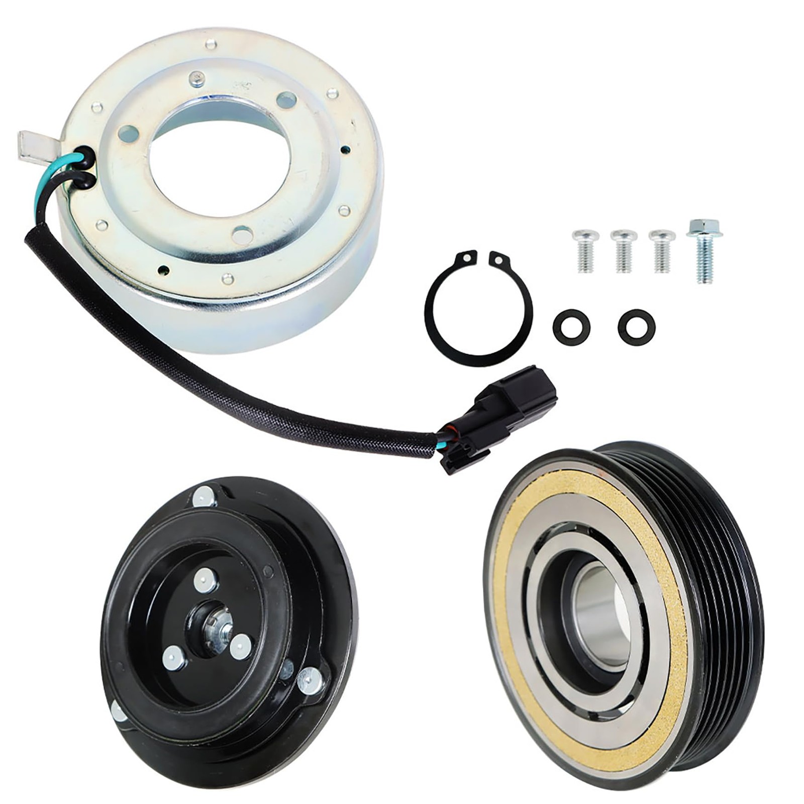 2011-2014 F150 5.0L A/C Compressor Clutch Kit 6 Groove