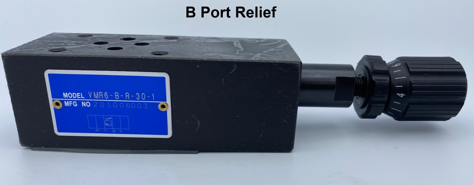 Pressure Relieve Valve D03 (NG6) Module 9-12 gpm 3045 psi