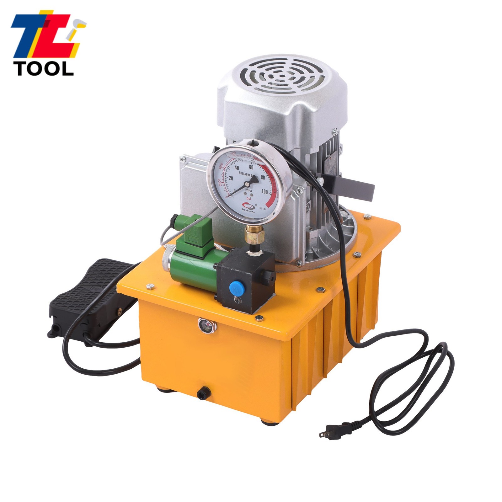10000PSI 8 L Hydraulic Pump Single Acting 0.7L/min 750W
