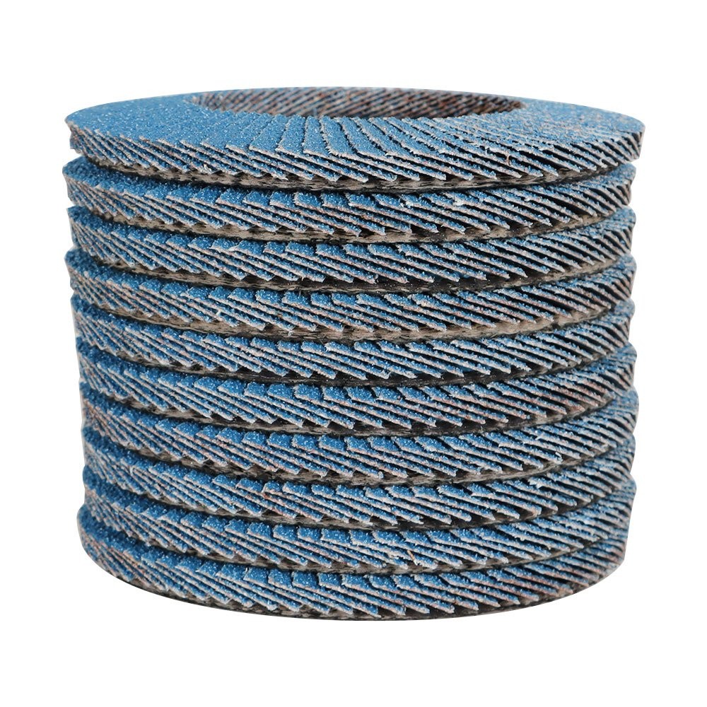 200Pack 4-1/2″×7/8» 40 Grit T29 Premium Zirconia Flap Disc Sanding Grinding