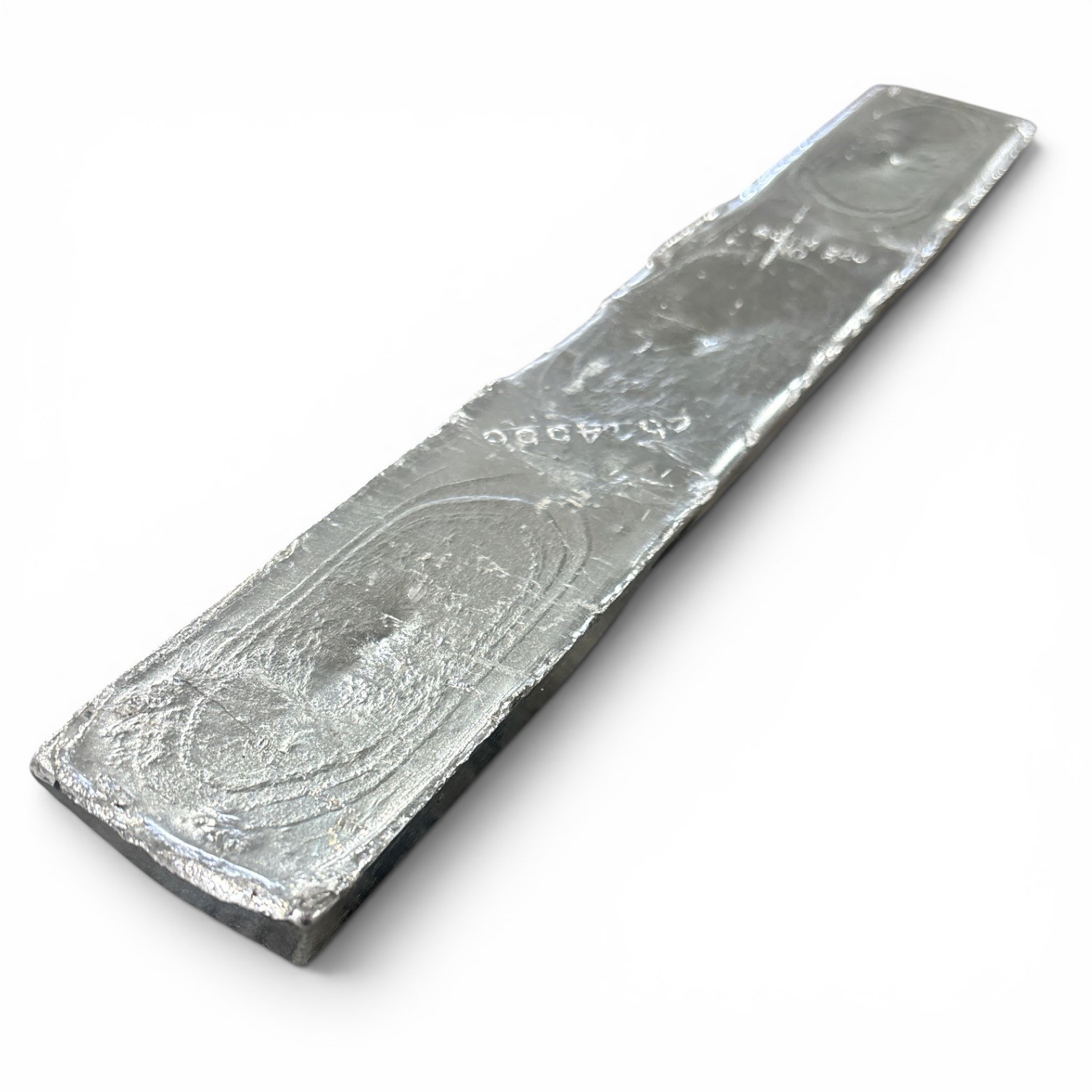 Tin Based Babbitt Ingot, ASTM B93 Grade 2, (6 lbs)