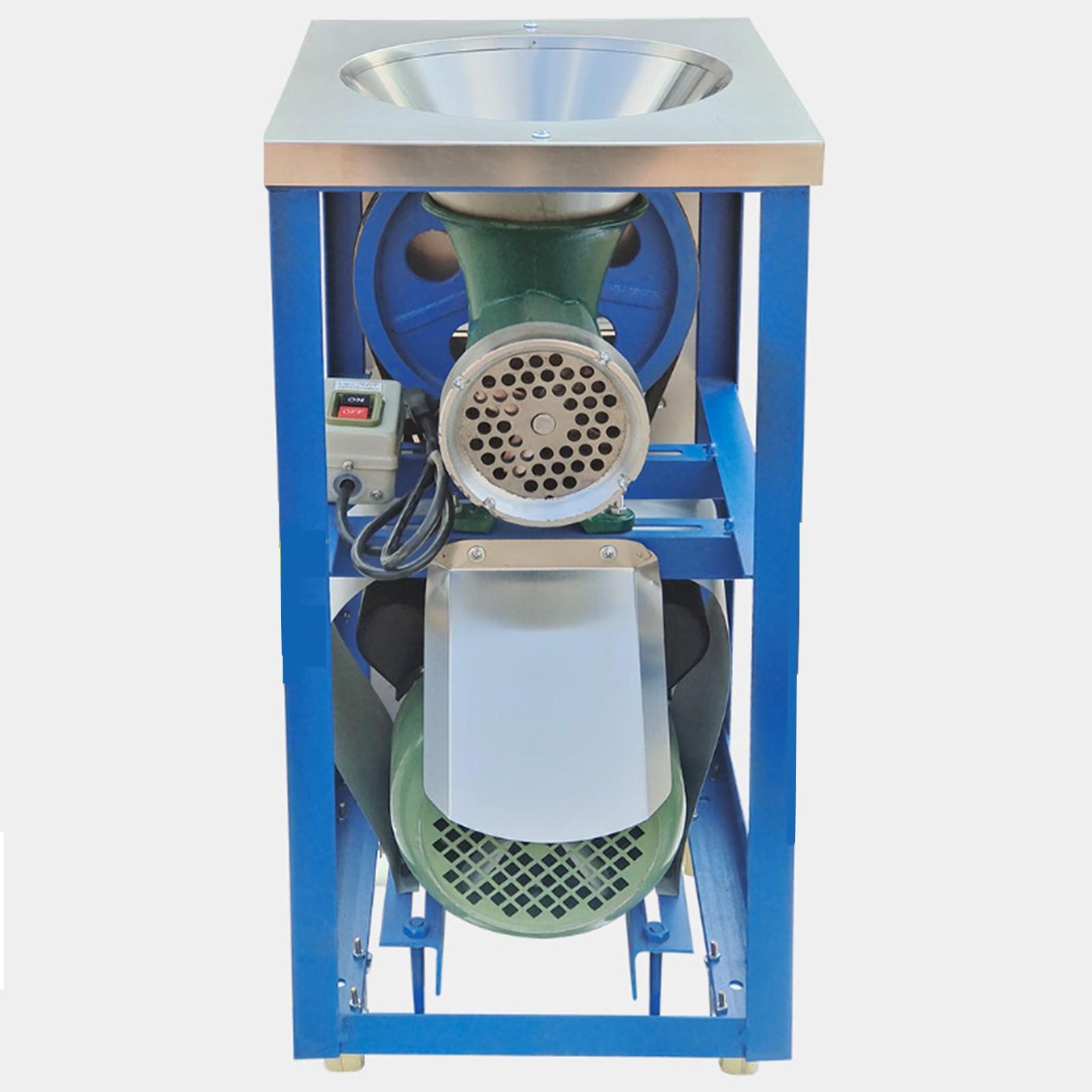 Fish Chicken Bones Crusher Feed Processer Meat Grinder Feed Machine US Plug