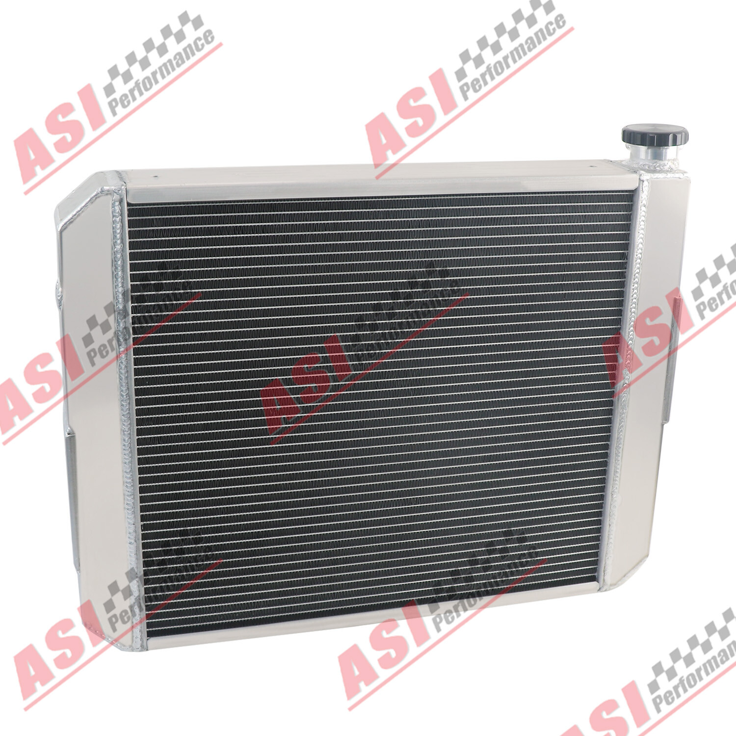 4Row Radiator For Hyster Yale Forklift H45-65XM 2.6L Perkins 2.4L Isuzu GM 3.0L