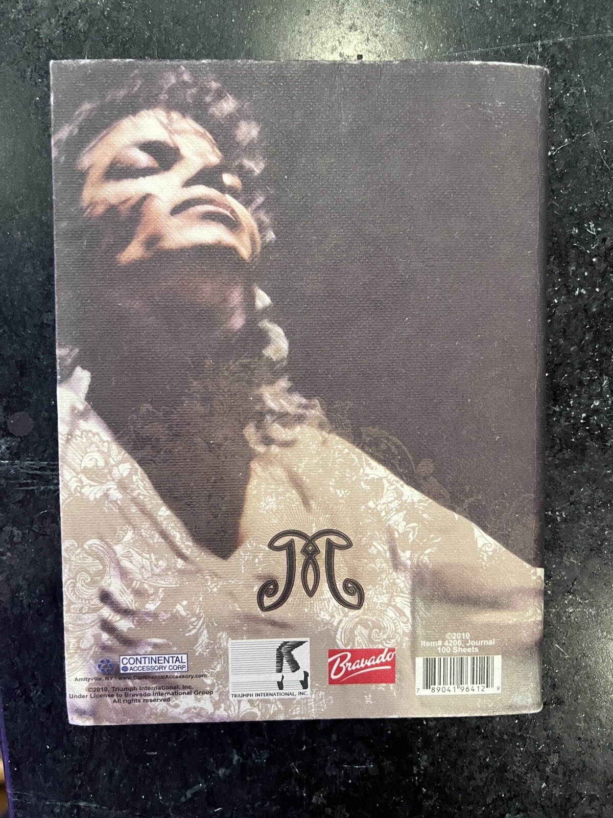 Michael Jackson 100 Sheet Journal Rare Bravado 2010