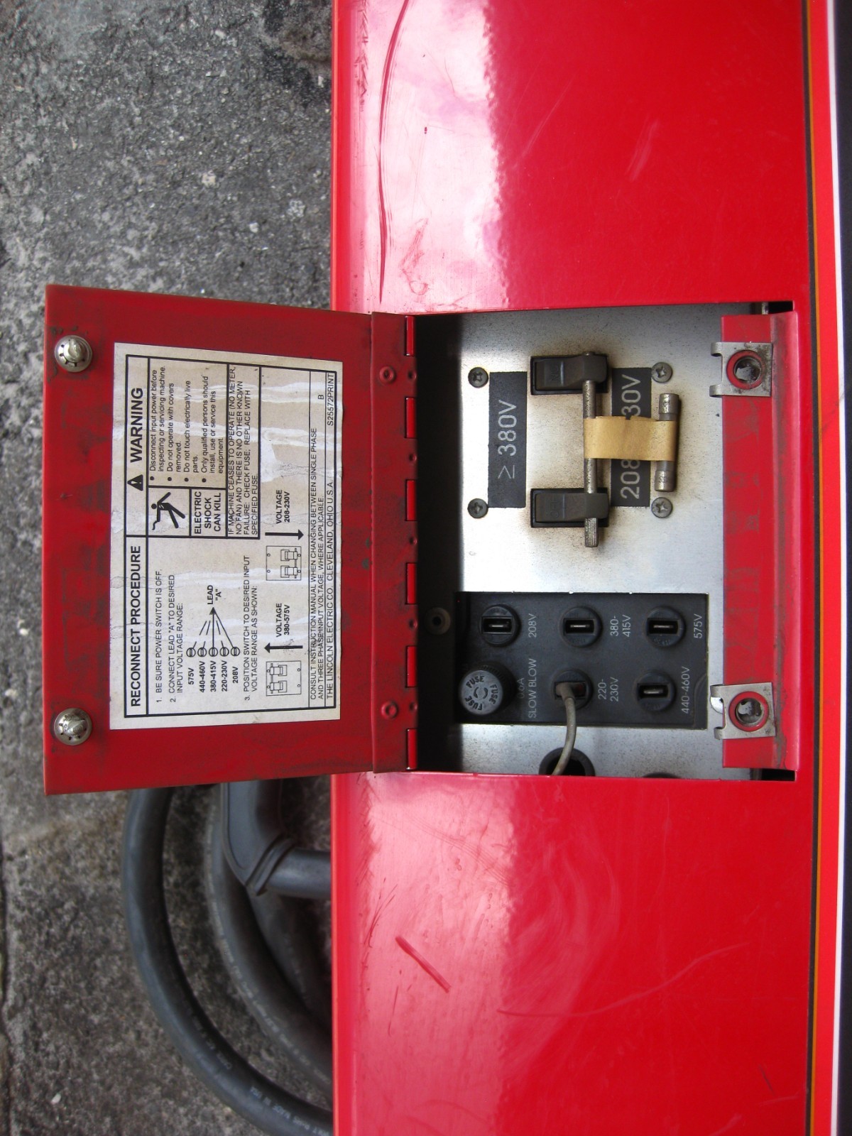 Lincoln Electric Invertec V275-S Stick TIG Welder K2269-1 208/230/460V Tested