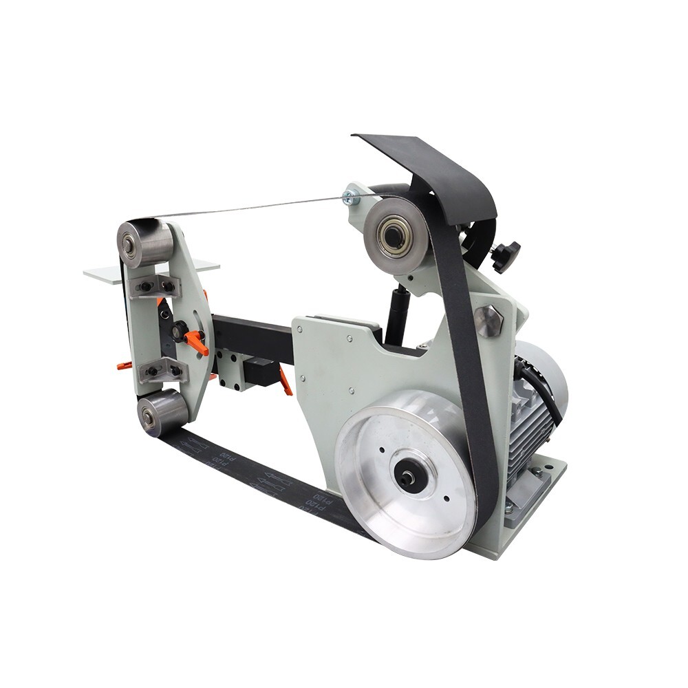 72in Belt Sander Grinder Knife Sharpener Polishing Machine w/ 3 Belts 220V 1500W