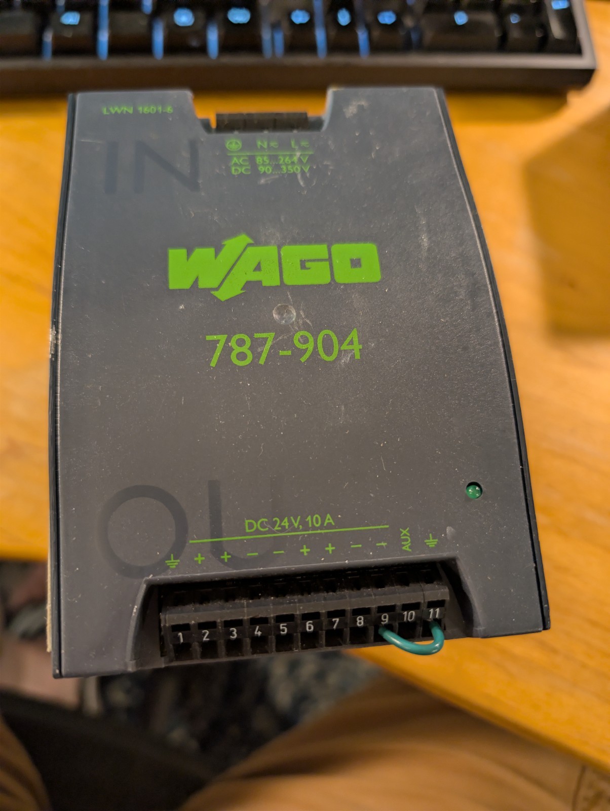 Wago 787-904 24VDC Power Supply LWN 1601-6C1