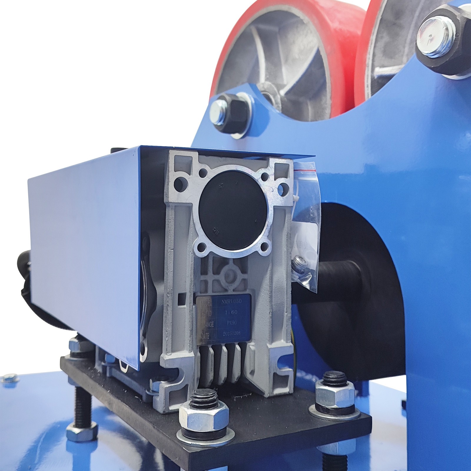 2T Heavy Duty Welding Positioner Roller Stand for Pipe & Vessel Fabrication 110V