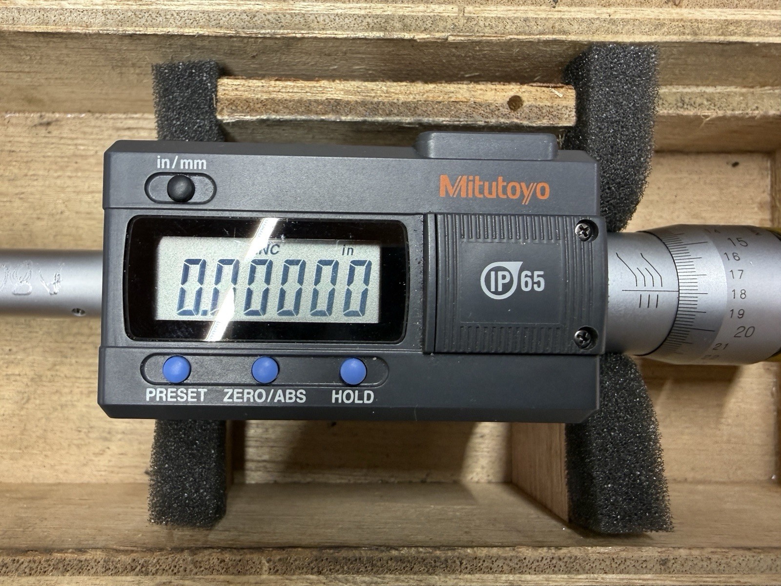 Mitutoyo 468-264 Digimatic Holtest Bore Gauge .5-.65”- VGC- S/N 6009274