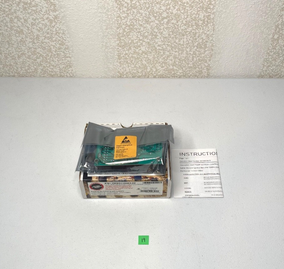 Carrier Bryant CESO110063-02 Heat Pump Defrost Control Board