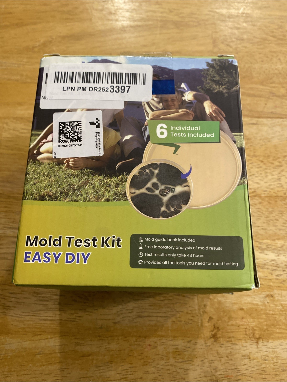 Mold test kit 6 individual New open box