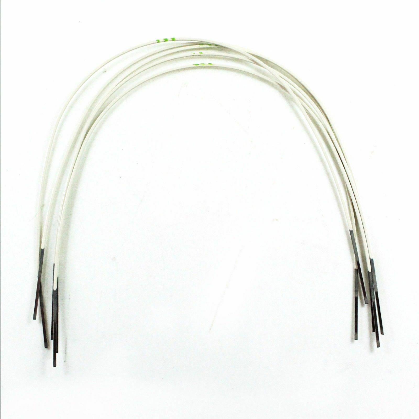 NiTi Dental White Orthodontic Archwire Superelastic Aesthetic Round 5 Wires
