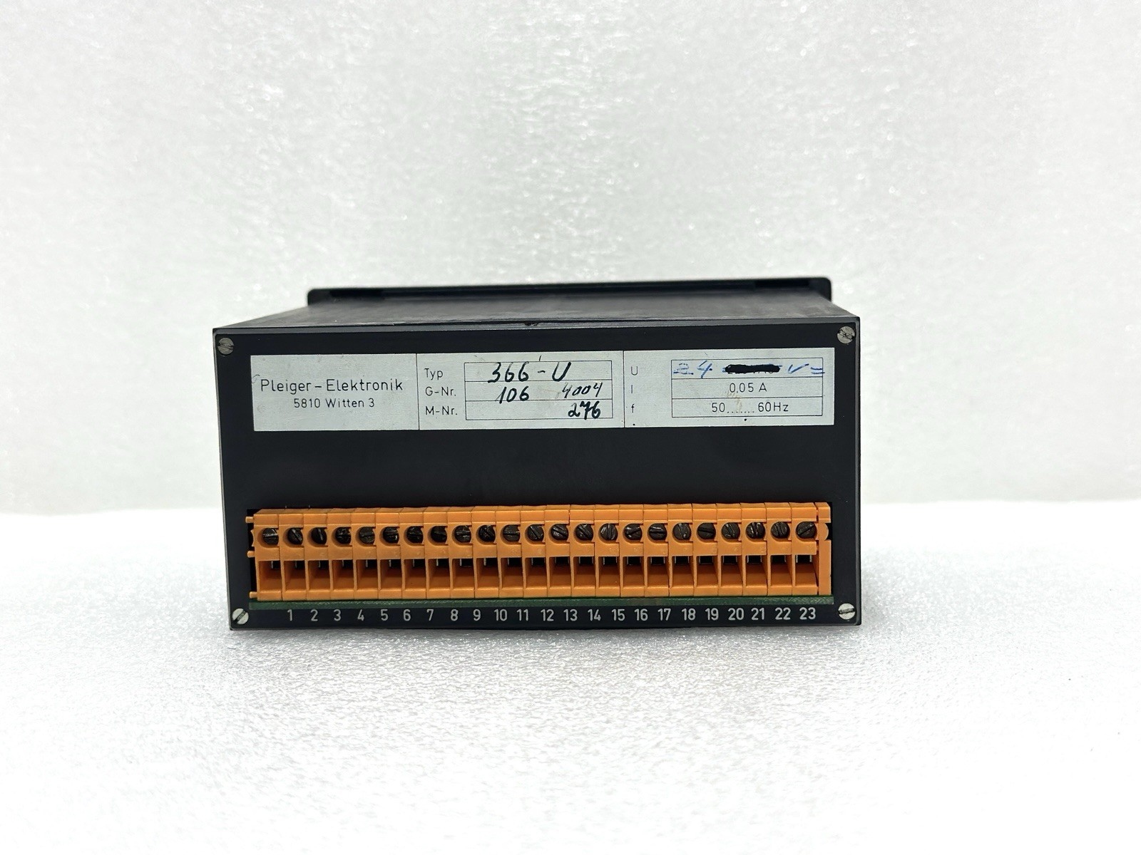 PLEIGER-ELEKTRONIK 366-U CONTROLLER