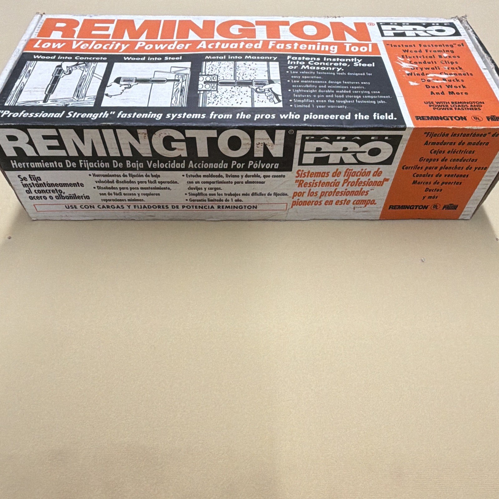 Remington PRO 496 Semi-Auto Low Velocity Powder Actuated Fastening Tool 101431A