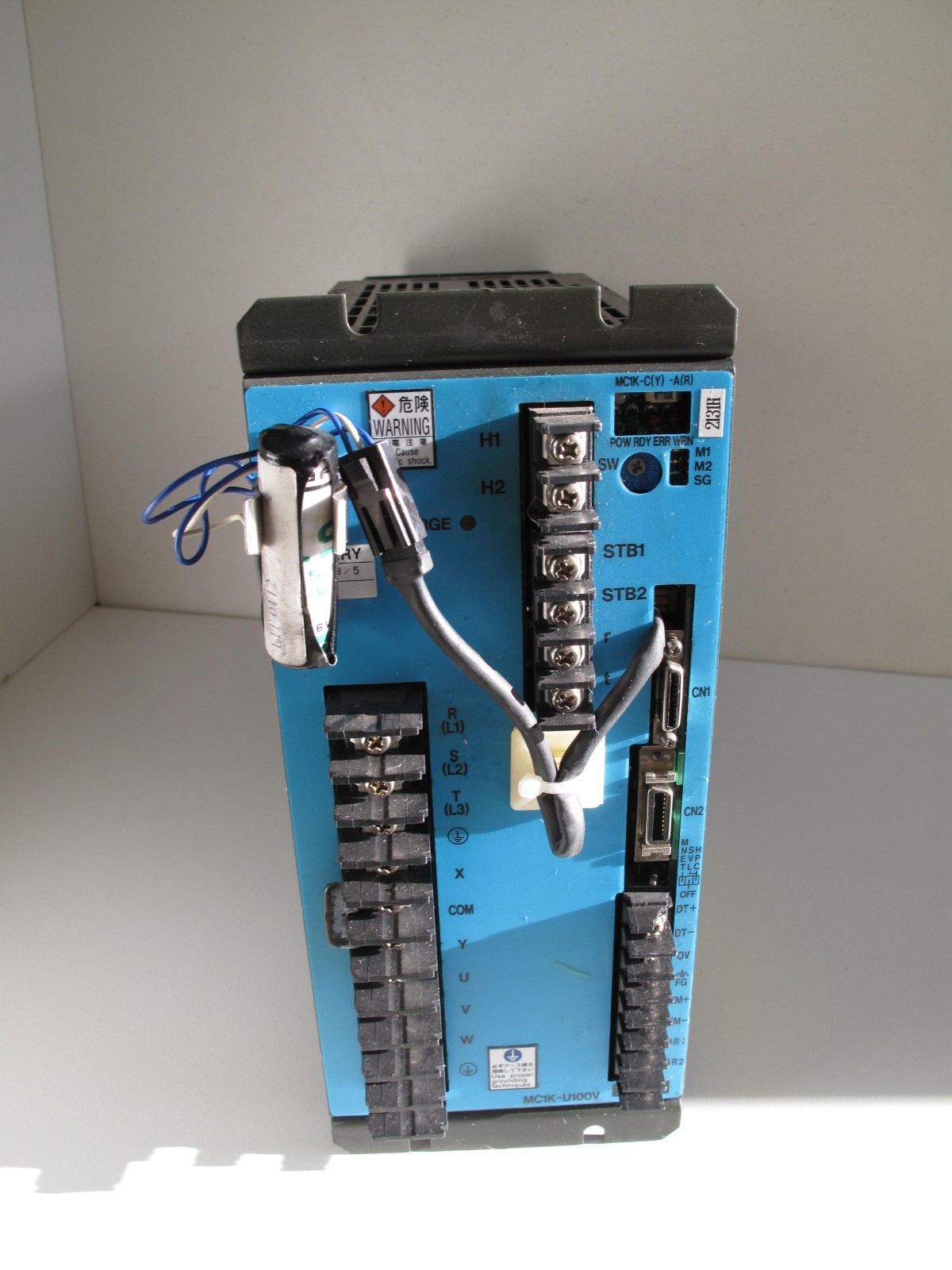 SANYO DENKI PY1A100N0XXXC00 AMPLIFIER | TOYODA MC1K-U100V MOTION CONTROLLER