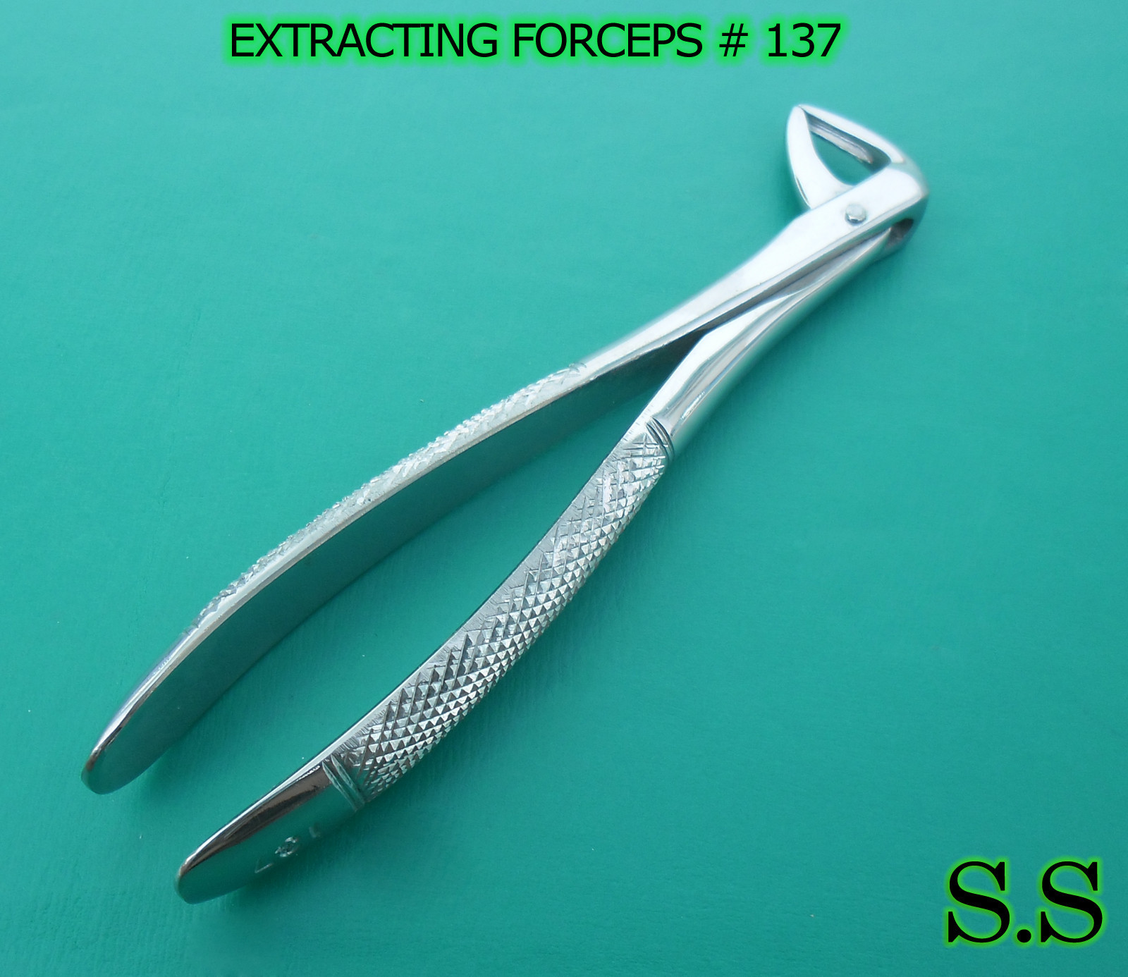 Klein Extracting Forceps # 137 English Pattern Dental