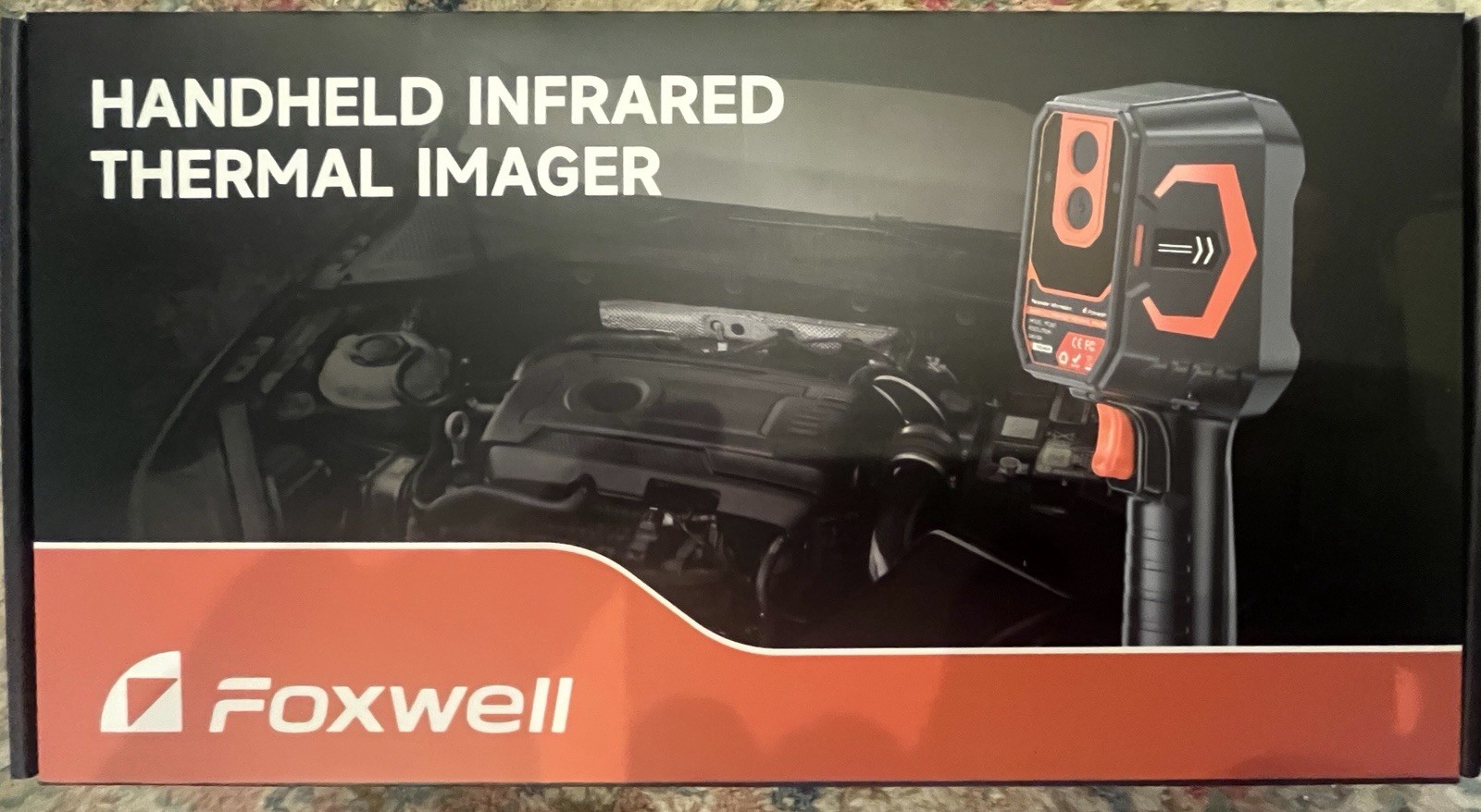 FOXWELL HT280 Thermal Imaging Infrared Camera 320 X 240 2.8″ LCD Screen 25Hz