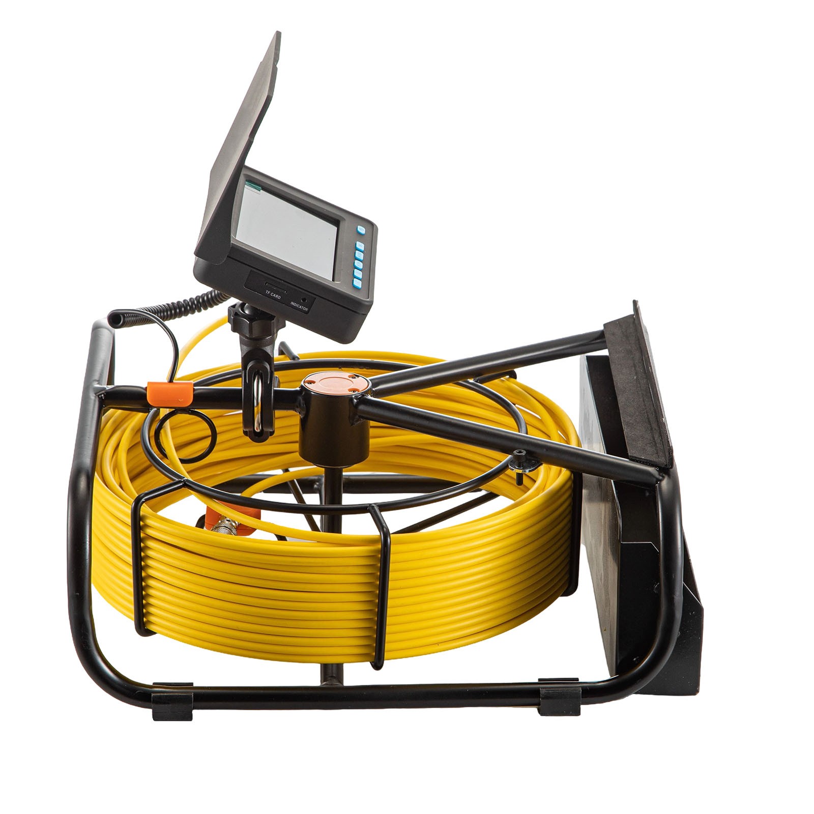 VEVOR Sewer Camera 98.4ft/30m Pipe Inspection Camera HD Drain 4.3 In LCD Monitor