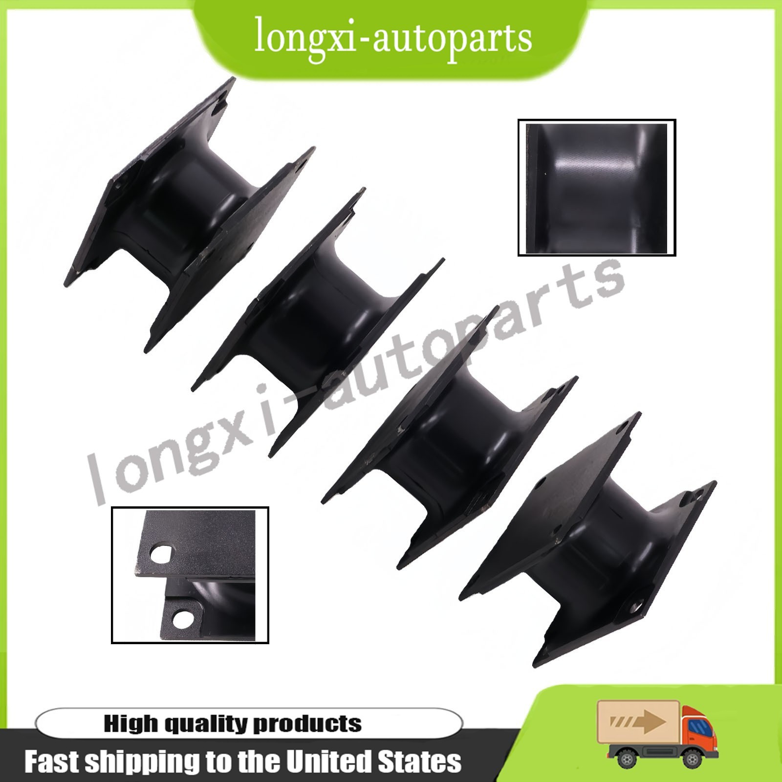 4X Rubber Shock Mount Fits Stanley Hydraulic HS6000 HS6019 HS6100 HS8000 HS11000