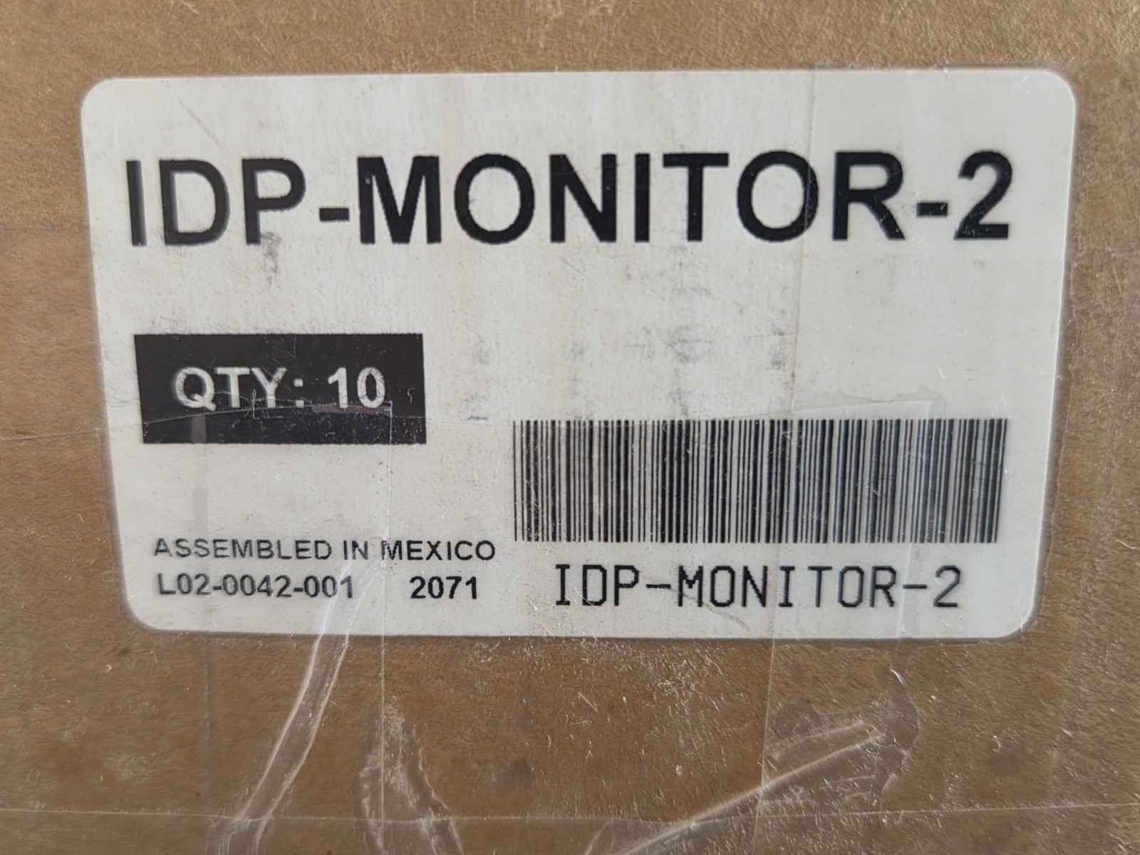 FARENHYT IDP-MONITOR-2 DUAL MONITOR MODULE – «WHITE» – BRAND NEW – 10 AVAILABLE