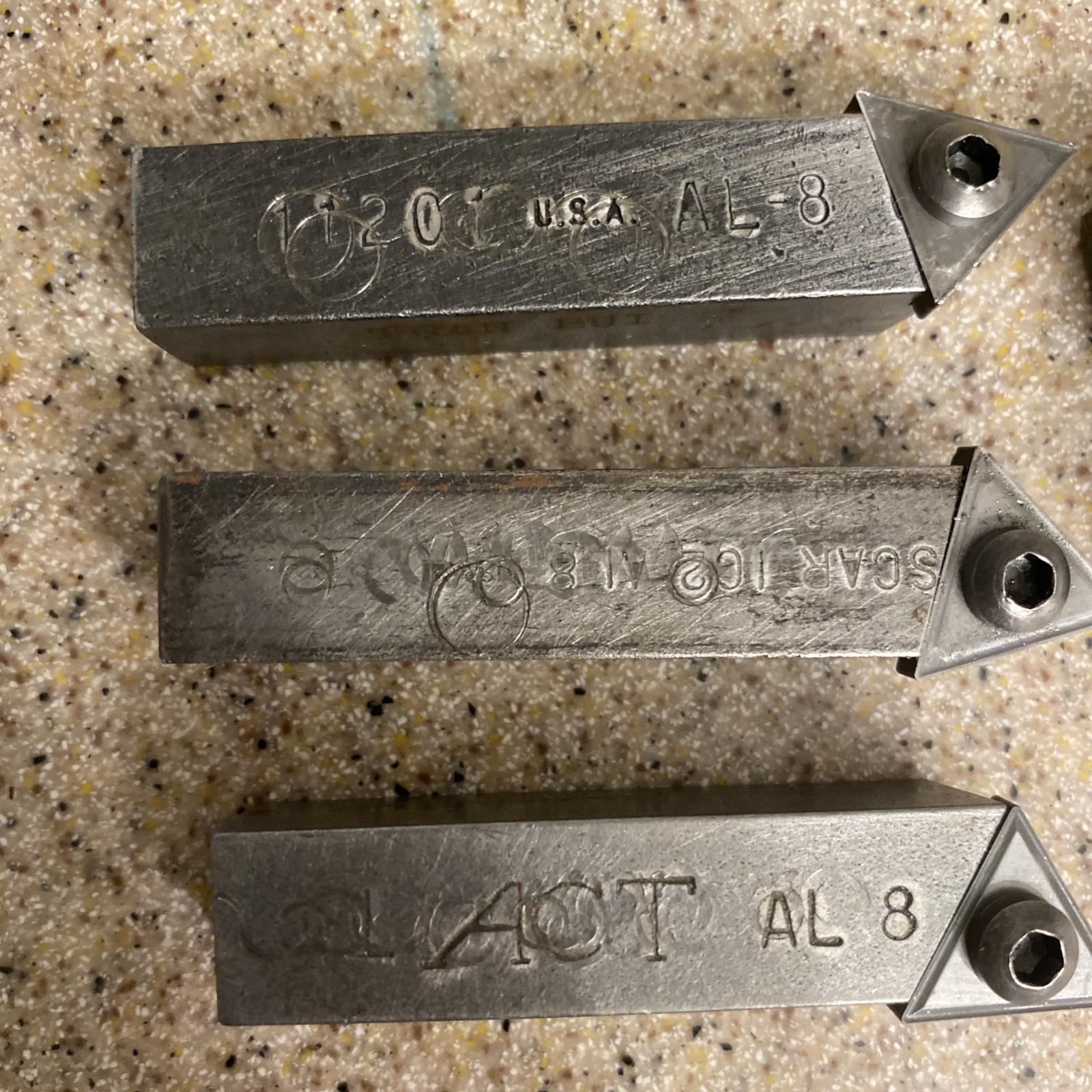 ACT Carbide Tip Indexable Threading Tool Bit Multiple Brands 17 Carbide Inserts