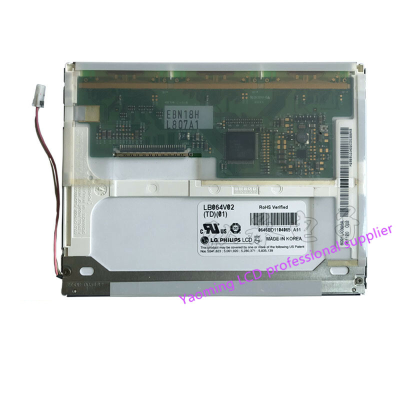 6.4″ For LG Display LB064V02-TD01 LCD Screen Display Panel 90 days warranty