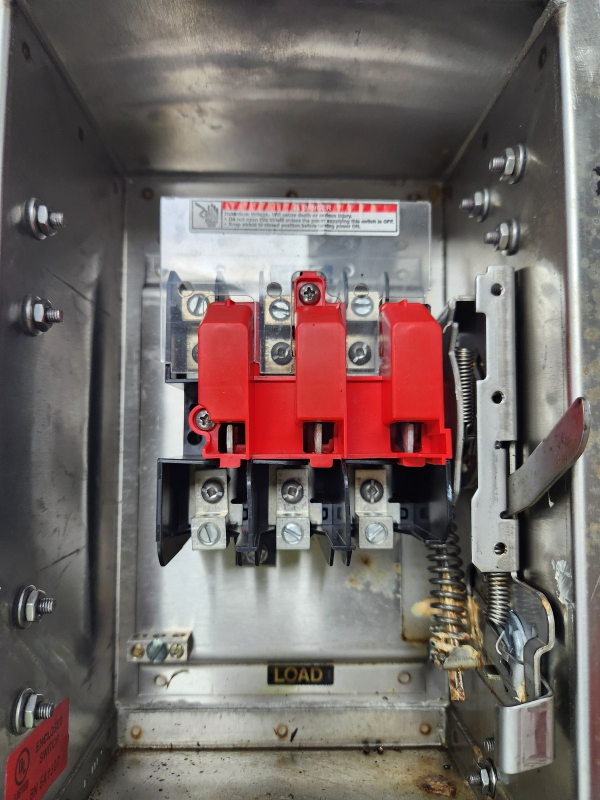 😎 SIEMENS 30 AMP STAINLESS NON-FUSED SAFETY SWITCH 600 VAC 30 HP HNF361S