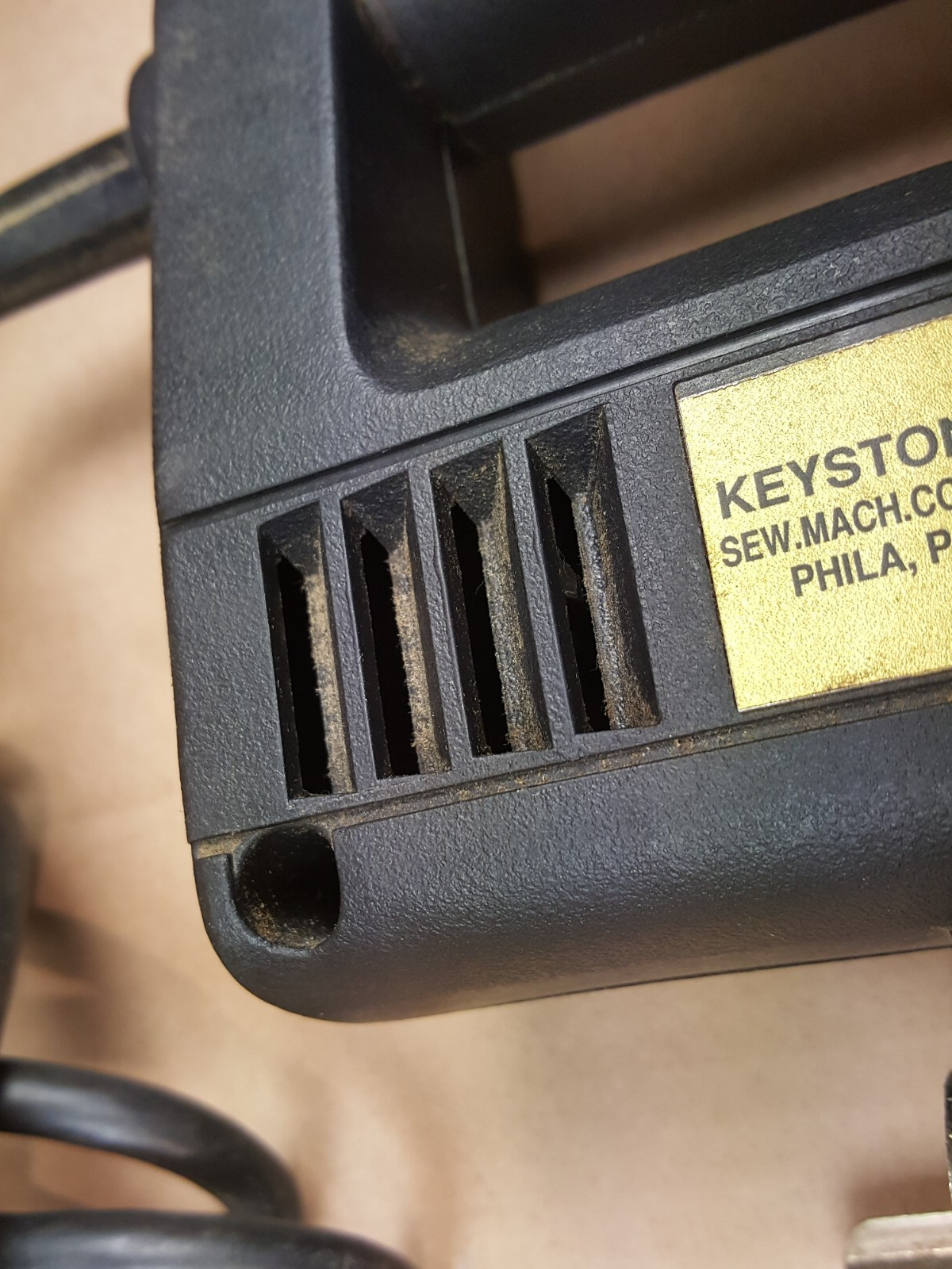 Keystone Sew.Mach. Co. Inc. Phila,PA. Model 300 Foam Cutter Used PLEASE READ