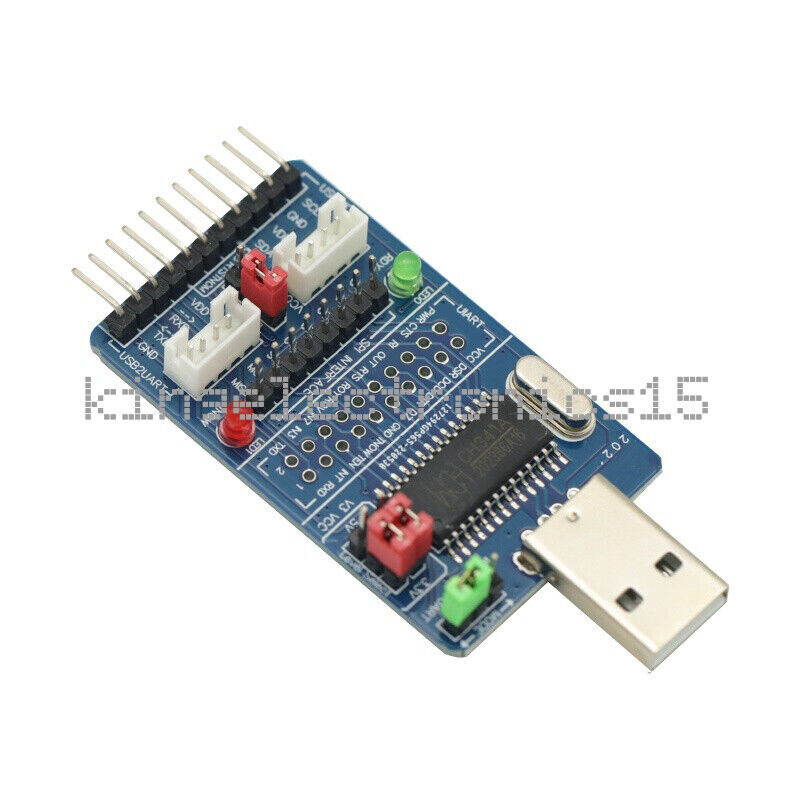 ALL IN 1 Multifunctional USB to SPI/I2C/IIC/UART/TTL/ISP serial Adapter
