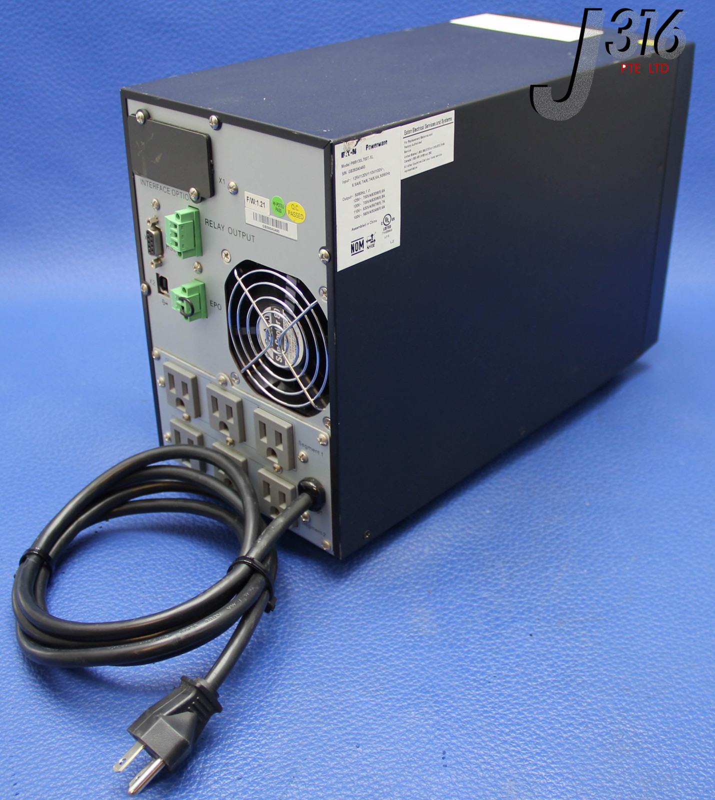 7130 EATON POWERWARE TOWER UPS PW9130L700T-XL