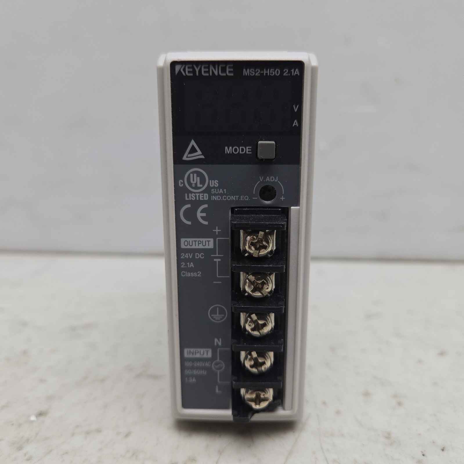 Mixed Lot of 6 Switching Power Supplies Keyence Omron Mean Well See Pictures