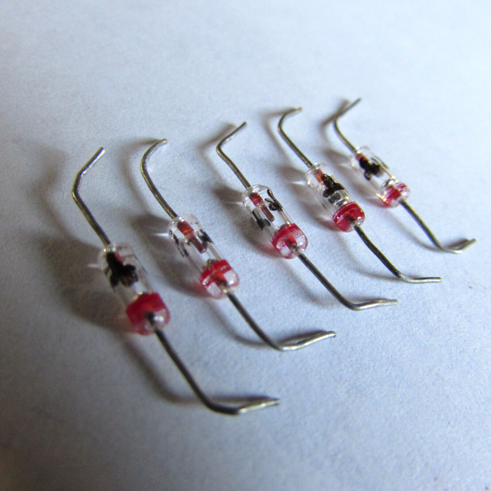 Germanium GOLD BONDED Diode Similar 1N34 ITT BKC SERIALIZED Formed DO-7, 1 PIECE