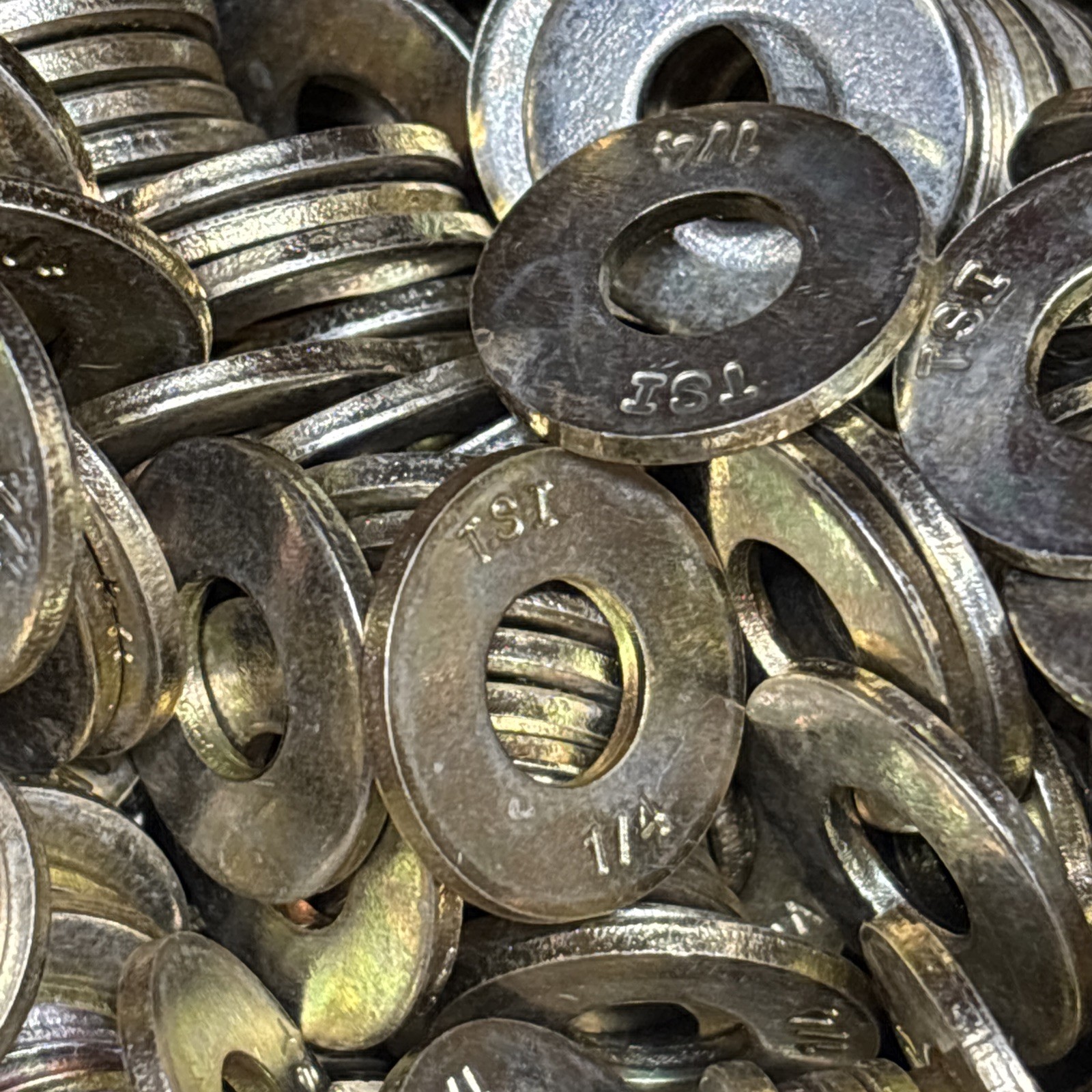 200-1/4″ Heavy USS GR 8 ZY Flat Washer, Technical Stamping Co, USA, Free US Ship