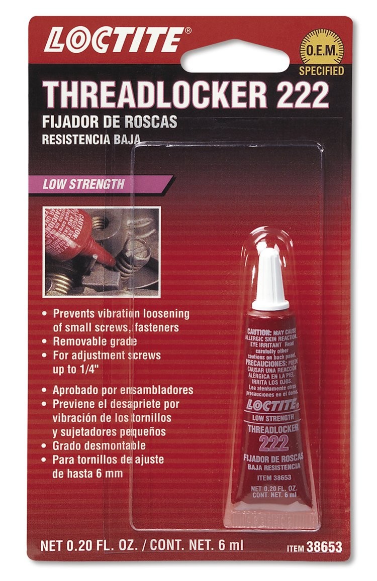 Loctite 555339 1 Pack Low Strength Thread Locker