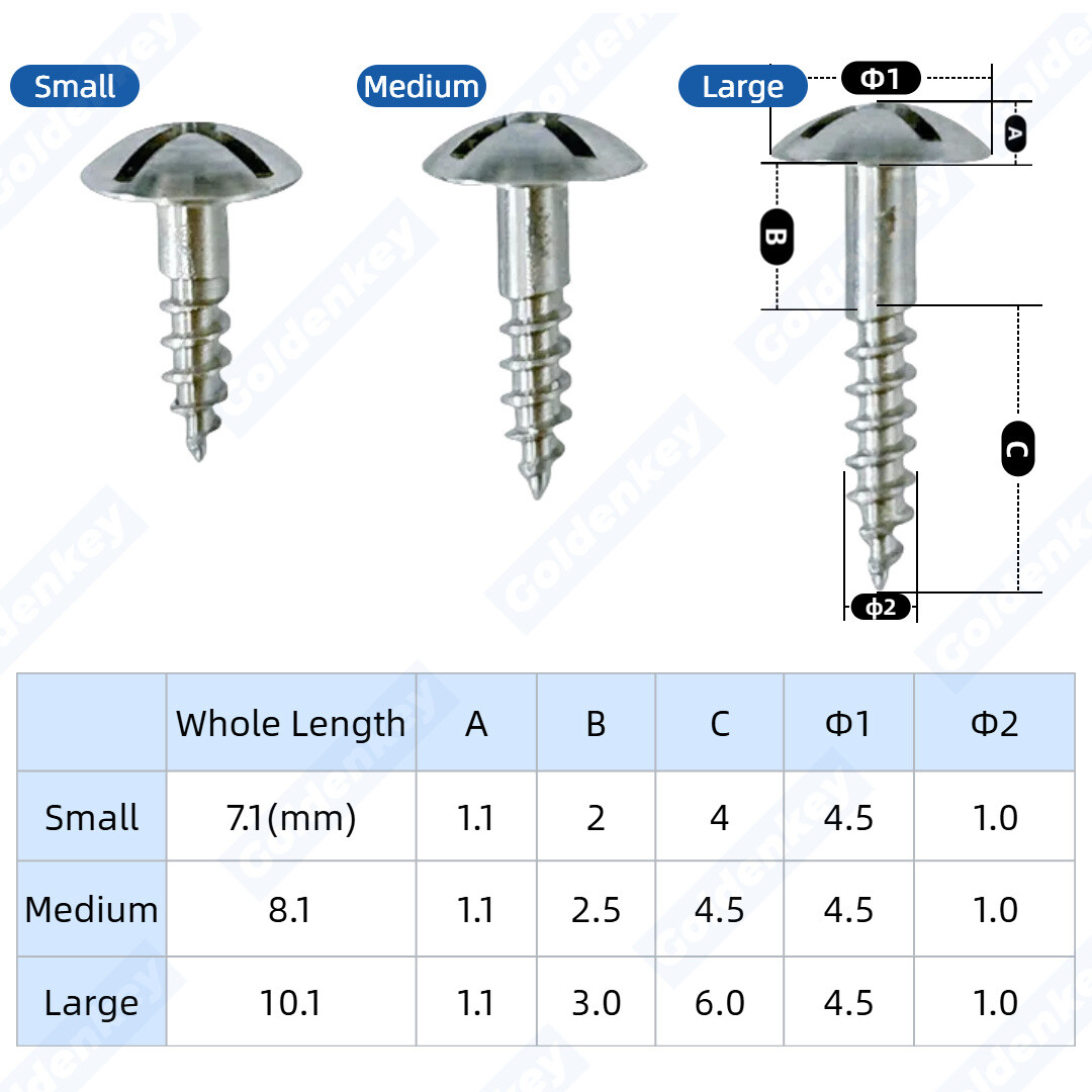 Dental GBR Bone Tent Screw Driver Tenting Fixation Guide Regeneration Membrane