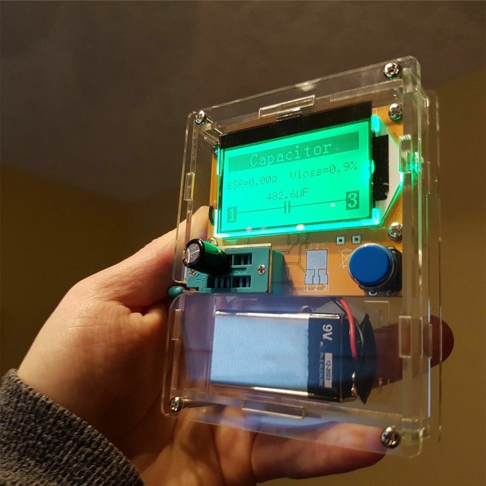 LCR-T4 ESR Meter Transistor Tester Diode Triode Capacitance SCR Inductance M328