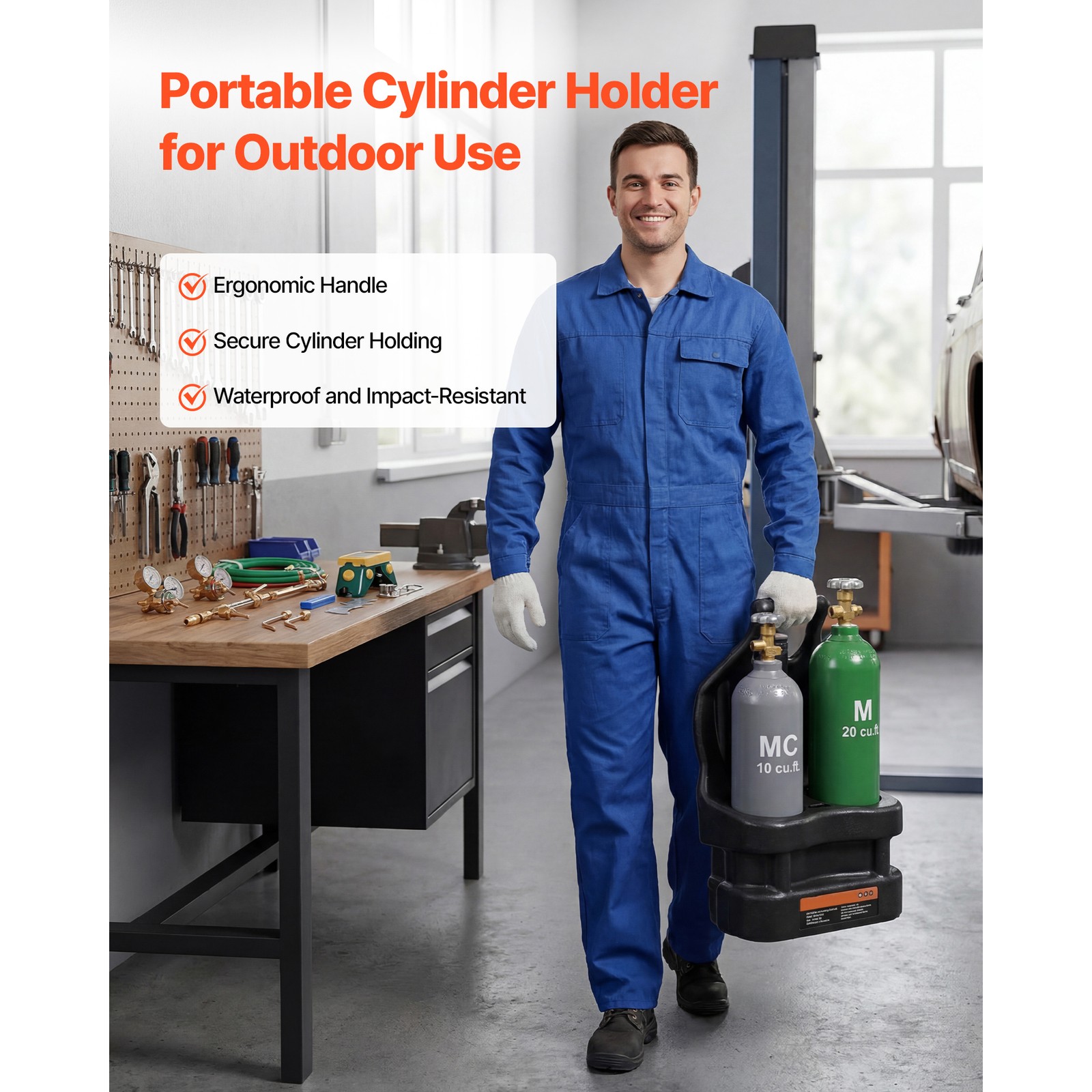 Uimoso Oxygen Acetylene Torch Kit with Check Valves for Welding and Brazing