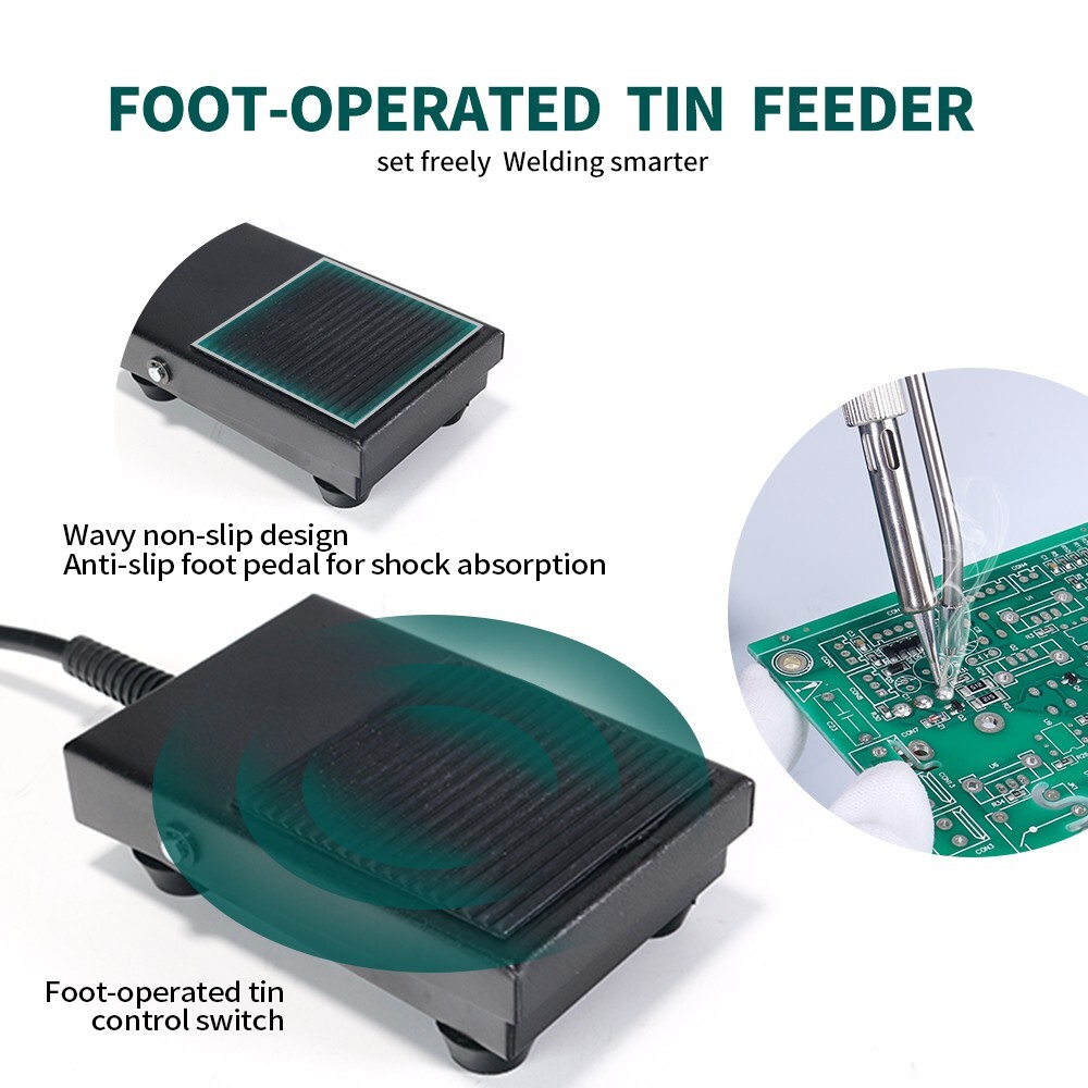 YIHUA 928DT-II 230W Auto Tin Feeder Soldering Station Dual Modes of Soldering
