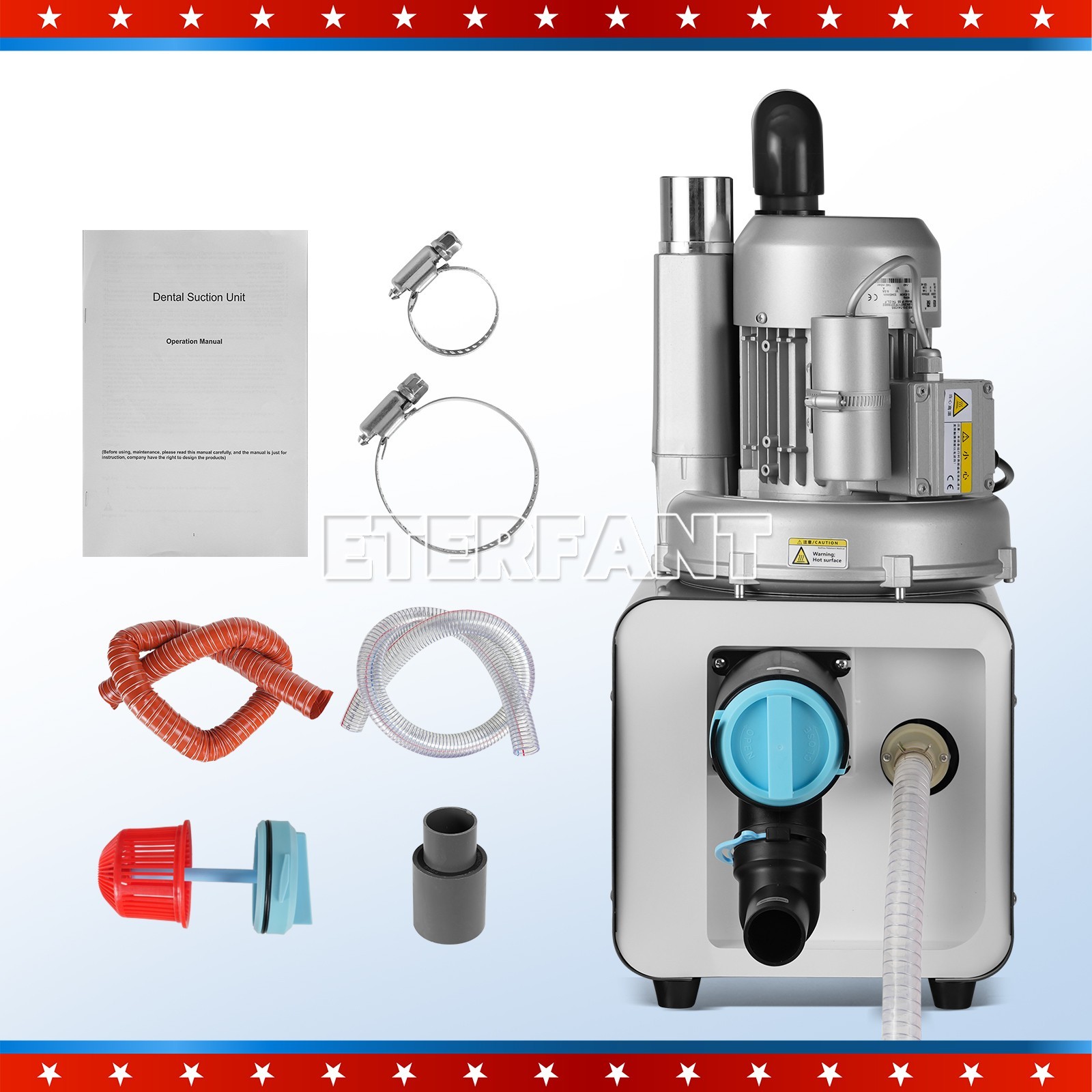 Dental Mobile Delivery Unit System/Treatment Cart Delivery/Electric Suction Unit