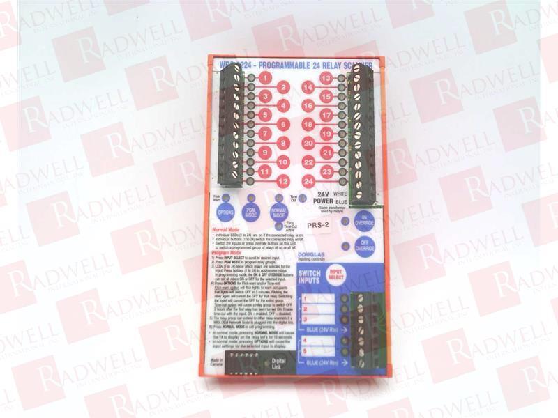 DOUGLAS LIGHTING CONTROLS WRS-2224 / WRS2224 (USED)