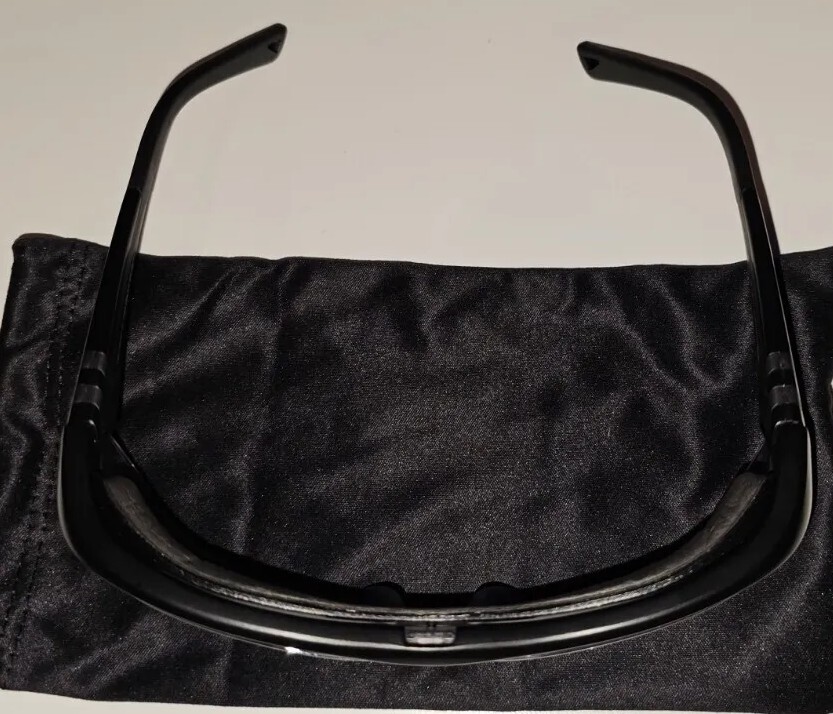 ONGUARD 225S PRESCRIPTION SAFETY GLASSES Frames 57-16-135 OG-225S Black
