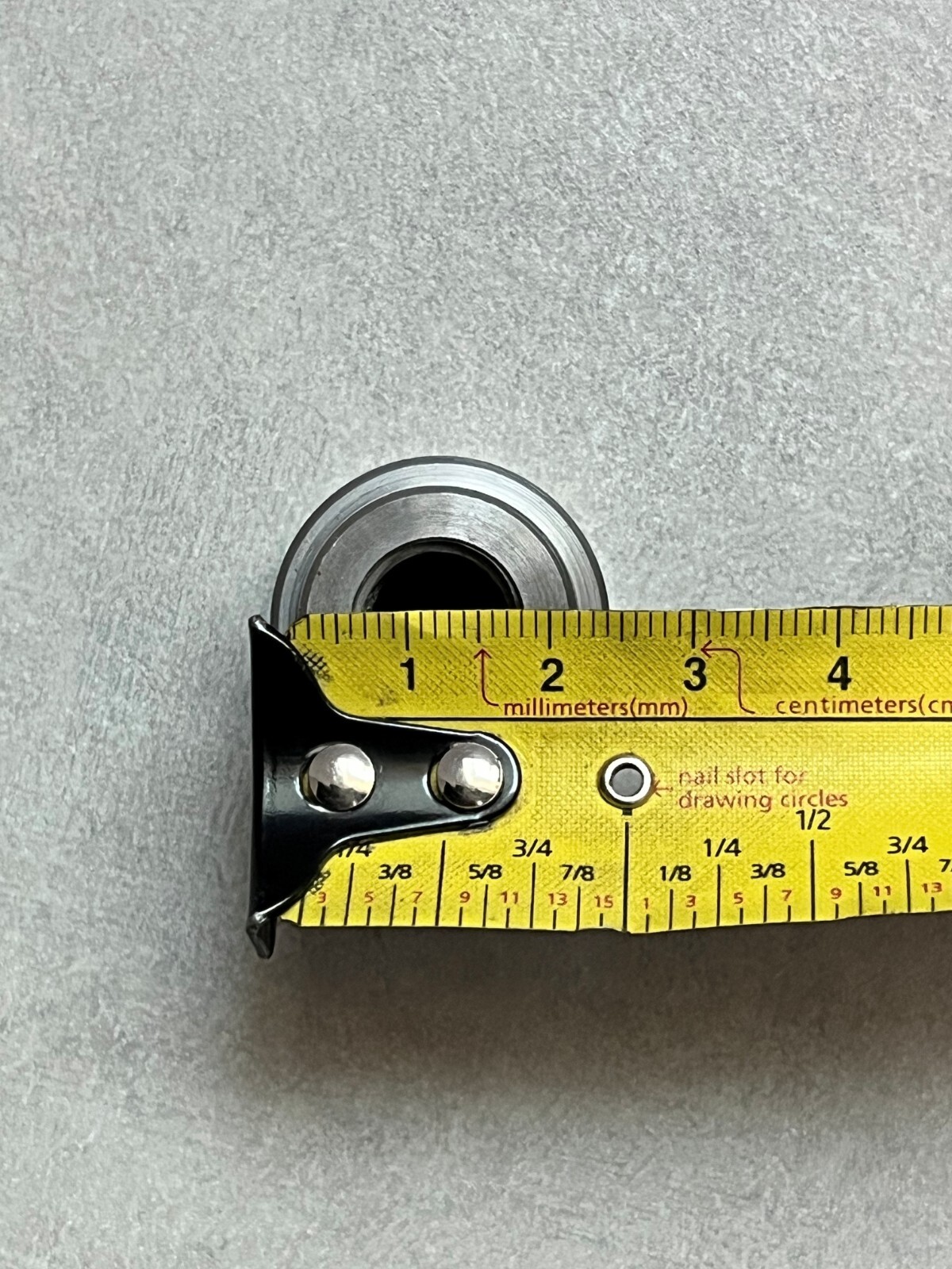M12 Threaded Boss AISI 1522 Carbon Steel OD 25mm Length 21.5mm M12 x 1.75