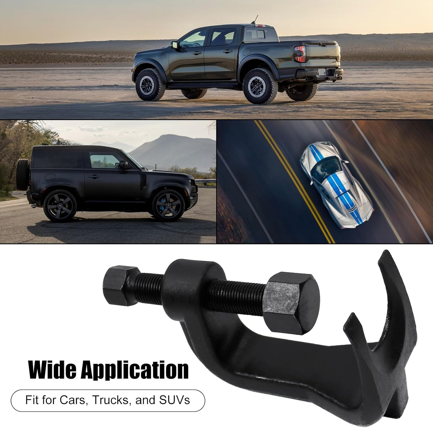 25112 Ball Joint Separator, Ball Joint Removal Tool, Adjustable Ball Joint Pulle