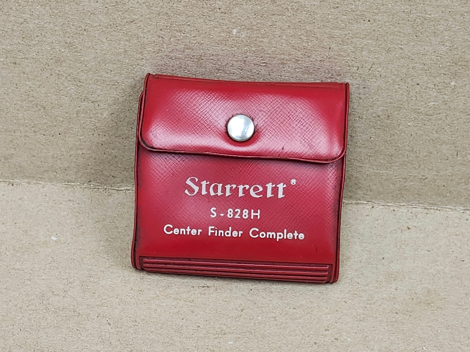 Starrett S-828H Center Finder Complete. 5 Pc Set With Case