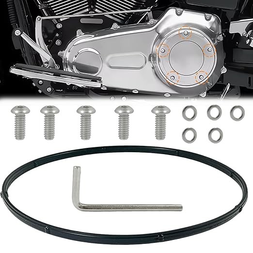Replacement Derby Cover Screw Bolt Kit Fit for Softail Dyna Touring Comes with 3