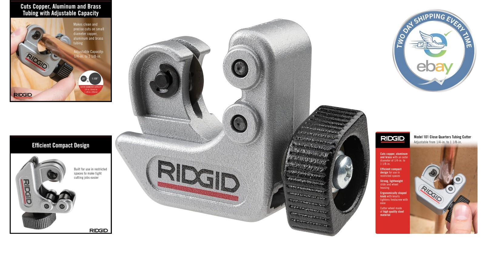 Close Quarters Tubing Cutter – Manual Metal Cutter for Copper and Plastic Use