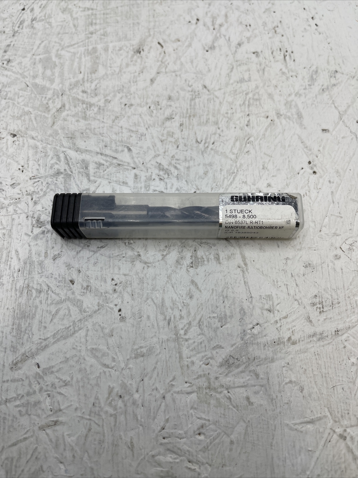 Guhring Solid Carbide Drill Bit- 5498-8.500, DIN 6537L